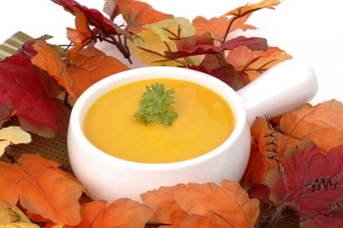 Butternut Squash Soup with Turmeric